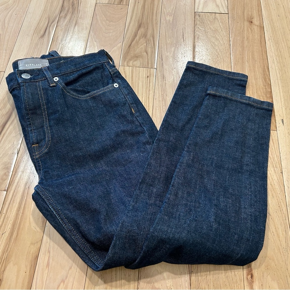 Everlane Dark Indigo Skinny Jeans